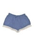 Merokeety 100% Rayon Color Block Blue Shorts Size M - photo 2