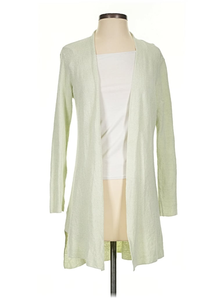 Pre-owned Eileen Fisher Kimono In Green