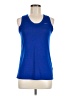 Nike 100% Polyester Blue Active Tank Size M - photo 1