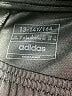 Adidas 100% Polyester Solid Black Track Pants Size 13-14 - photo 3