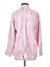Levi's 100% Cotton Checkered-gingham Pink Long Sleeve Button-Down Shirt Size S - photo 1