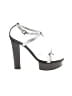 Giuseppe Zanotti Silver Sandals Size EU 37 1/2 - photo 1