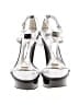 Giuseppe Zanotti Silver Sandals Size EU 37 1/2 - photo 2