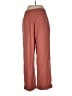 Old Navy Solid Red Linen Pants Size L - photo 2