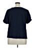 Emery Rose Blue Short Sleeve Blouse Size 1XL - photo 2