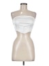 American Threads White Sleeveless Top Size M - photo 1