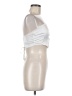 American Threads White Sleeveless Top Size M - photo 4