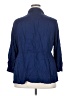 New Directions 100% Rayon Blue Jacket Size 2X - photo 2