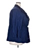 New Directions 100% Rayon Blue Jacket Size 2X - photo 4