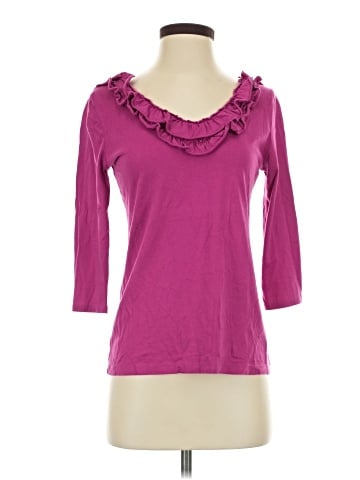 Ann Taylor LOFT Outlet 3/4 Sleeve T-Shirt (view 1)