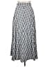 Unbranded 100% Polyester Checkered-gingham Black Casual Skirt Size 5XL - photo 2