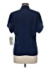 Notations 100% Polyester Blue Short Sleeve Blouse Size 6 - photo 2