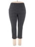 Susan Graver Polka Dots Gray Active Pants Size 22 - photo 1