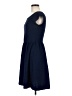 Xhilaration Solid Blue Casual Dress Size M - photo 5