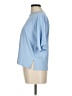 Lalavon Blue Short Sleeve Turtleneck Size M - photo 5