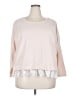 89th & Madison Pink Sweatshirt Size 2X - photo 1