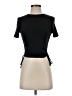 Zara Black Short Sleeve Turtleneck Size S - photo 1