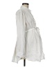 Seraphine 100% Cotton Ivory Long Sleeve Button-Down Shirt Size 8 - photo 4