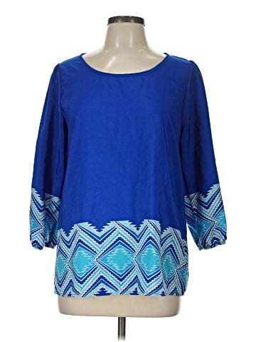Miami 3/4 Sleeve Blouse (view 1)
