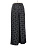 Tronjori 100% Polyester Polka Dots Black Casual Pants Size L - photo 1