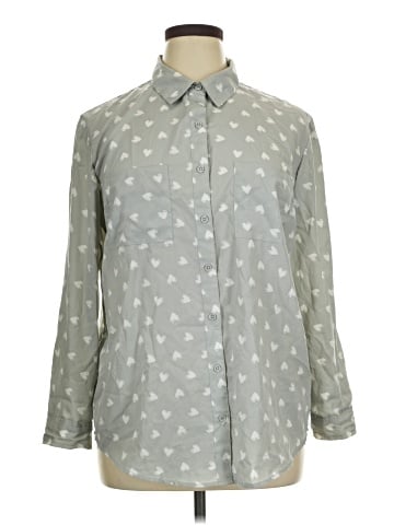 Faded Glory Long Sleeve Blouse (view 1)