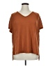 Shein Curve Brown Short Sleeve Top Size 14 Plus (1) - photo 1