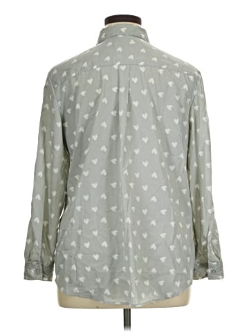 Faded Glory Long Sleeve Blouse (view 2)