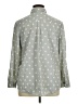 Faded Glory 100% Polyester Hearts Gray Long Sleeve Blouse Size XL - photo 2