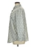 Faded Glory 100% Polyester Hearts Gray Long Sleeve Blouse Size XL - photo 5