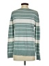 the pulse boutique Stripes Teal Pullover Sweater Size S - photo 2