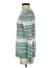 the pulse boutique Stripes Teal Pullover Sweater Size S - photo 5