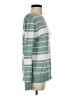 the pulse boutique Stripes Teal Pullover Sweater Size S - photo 4
