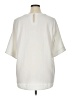 Melissa McCarthy Seven7 Ivory Short Sleeve Top Size 1X - photo 2