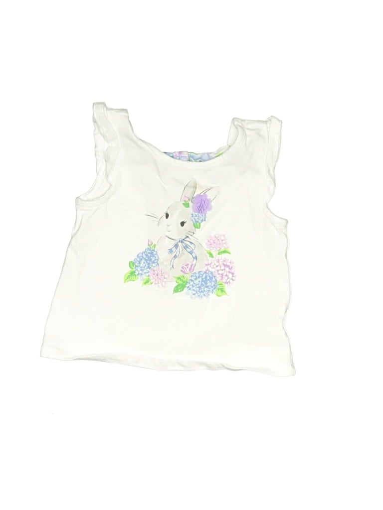 Pre-owned Tommy Bahama Kids' Sleeveless Blouse In Ivory