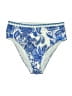 Cupshe Paisley Blue Swimsuit Bottoms Size M - photo 1