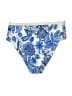 Cupshe Paisley Blue Swimsuit Bottoms Size M - photo 2