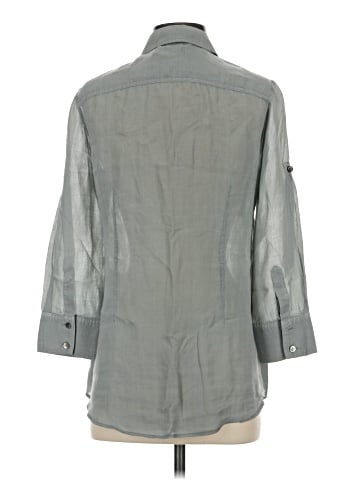 Theory 3/4 Sleeve Button-Down Shirt (view 2)