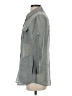 Theory Gray 3/4 Sleeve Button-Down Shirt Size S - photo 5