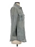 Theory Gray 3/4 Sleeve Button-Down Shirt Size S - photo 4