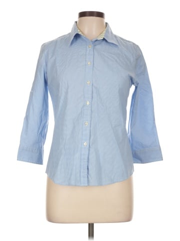 Charter Club 3/4 Sleeve Button-Down Shirt (view 1)