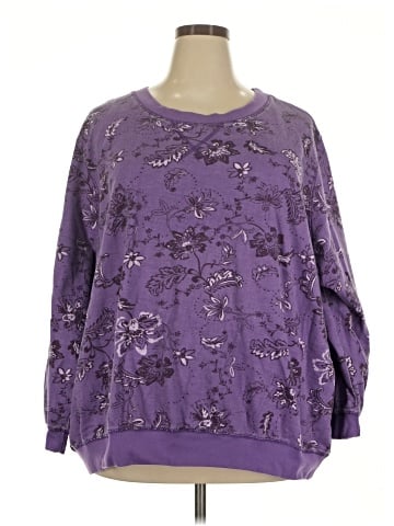 Woman Within Pullover Sweater (view 1)