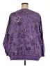 Woman Within Floral Purple Pullover Sweater Size 26 (2X) - photo 2