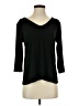Clara Sun Woo Black 3/4 Sleeve Top Size XS - photo 1