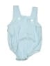 Assorted Brands Polka Dots Blue Short Sleeve Onesie Size M (estimated, baby) - photo 1