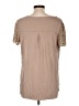 Fortune + Ivy 100% Polyester Animal Print Tan Short Sleeve Blouse Size L - photo 2