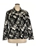 Coldwater Creek Print Black Jacket Size 20 - photo 1