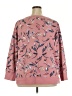 Woman Within Floral Pink Pullover Sweater Size 26 (2X) - photo 2