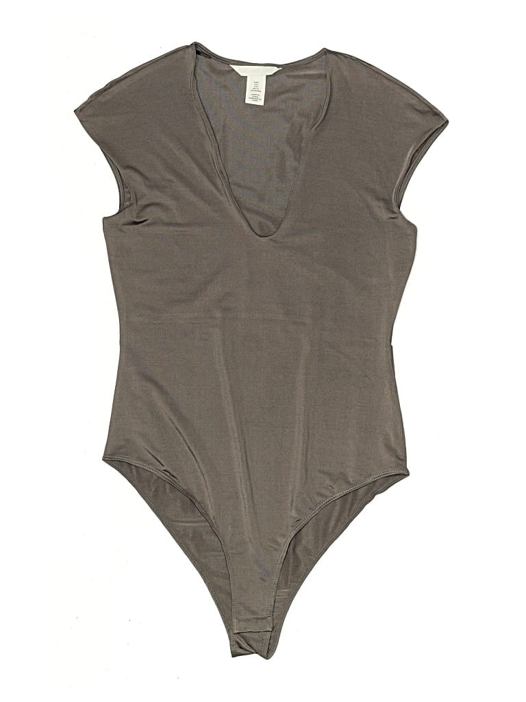 Pre-owned H&m Bodysuit In Gray