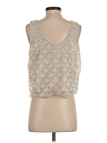 Aqua Sleeveless Top (view 2)