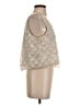 Aqua 100% Polyester Tan Sleeveless Top Size S - photo 4